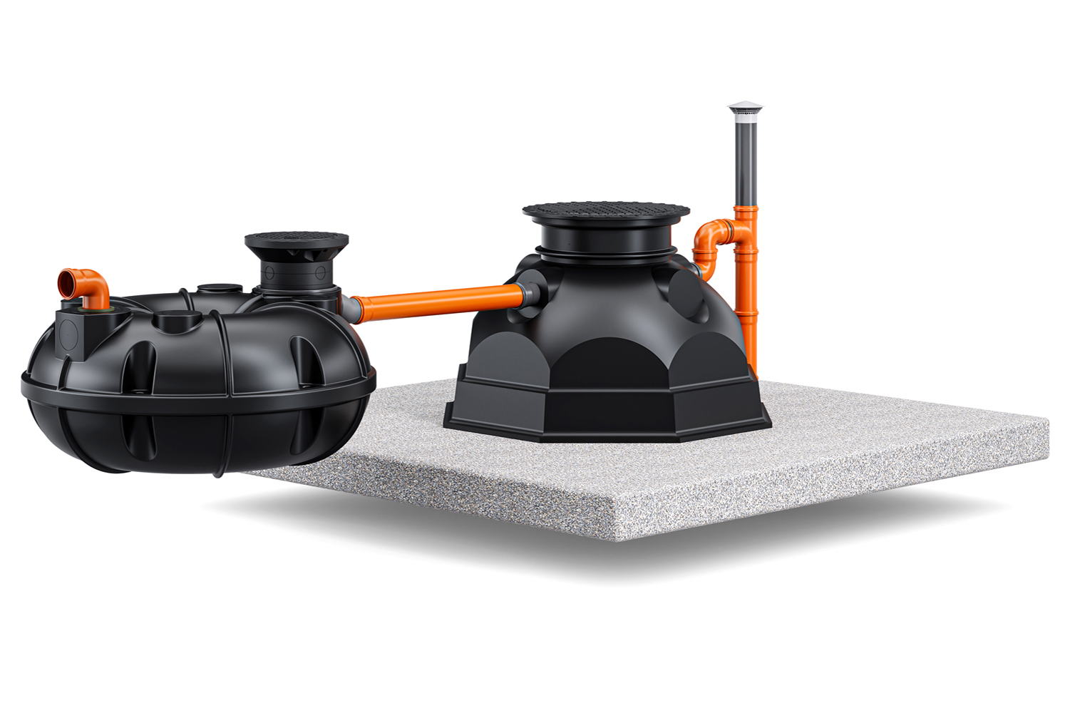 Ecoflo Infiltrasjonssystem tilpasset våre renseløsninger