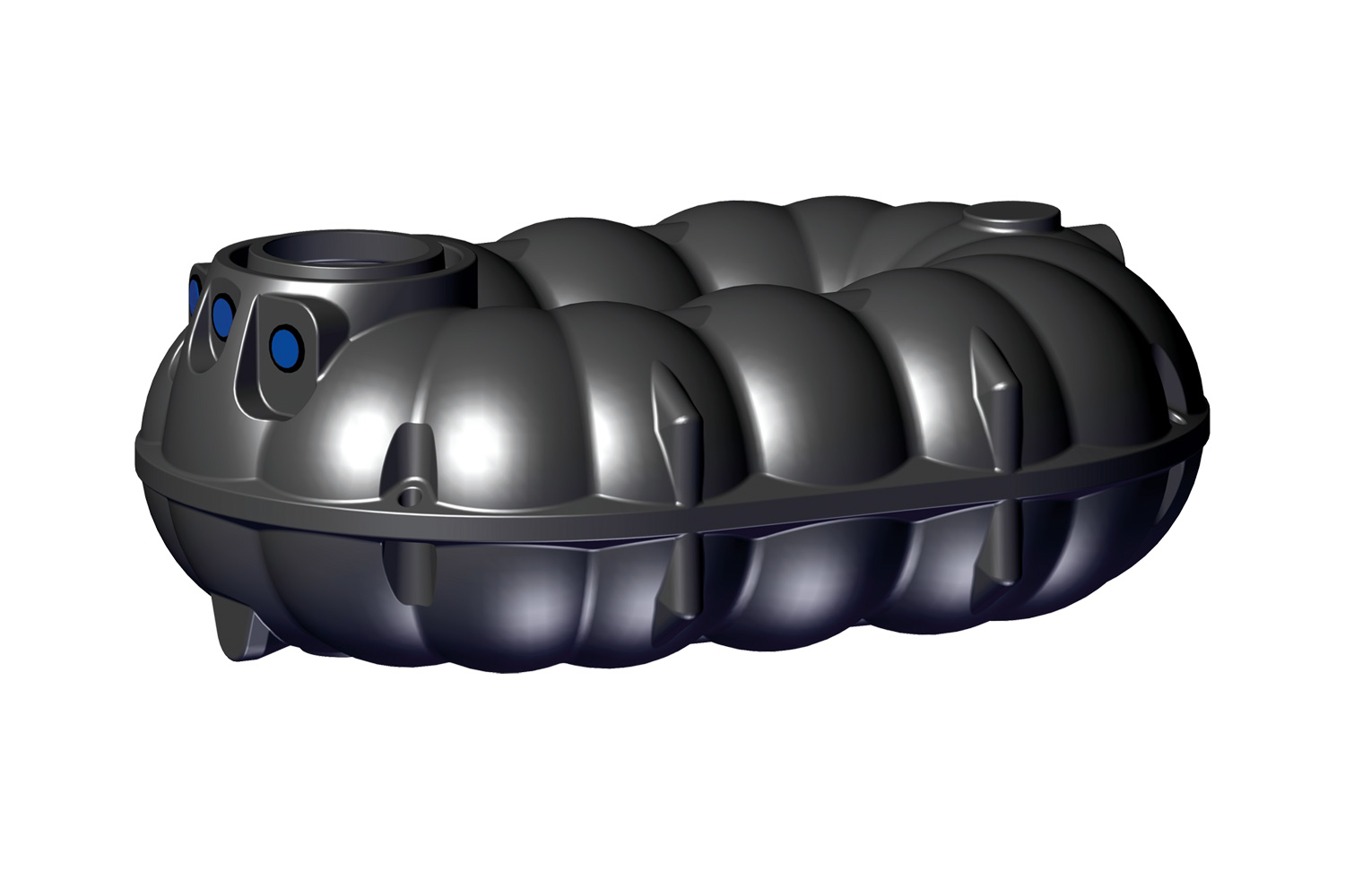 NEO tett tank kan enkelt gjøres om til slamavskiller, en av våre rensesløsninger